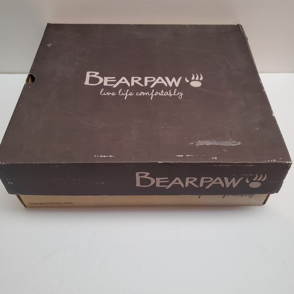 Bearpaw Womens Ivy Charcoal Floral Boots Size 7 - Picture 8 of 8